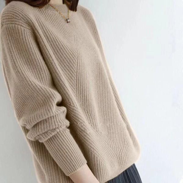 women's knits & tees dy women pullovers sweater oversized jumper split fall winter clothes black red yellow camel 5 colors xfi0, White
women's knits & tees dy women pullovers sweater oversized jumper split fall winter clothes black red yellow camel 5 colors xfi0, White