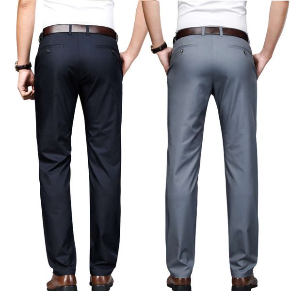 suit pants autumn and winter elastic trousers casual thick slim business suit, Black
suit pants autumn and winter elastic trousers casual thick slim business suit, Black