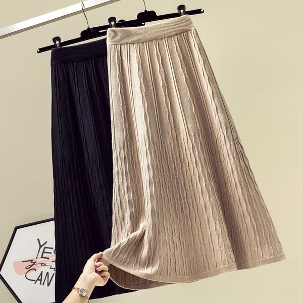 autumn and winter young big size of women fat sister fashion temperament was thin waist knitted skirt wild 9c09, Black
autumn and winter young big size of women fat sister fashion temperament was thin waist knitted skirt wild 9c09, Black