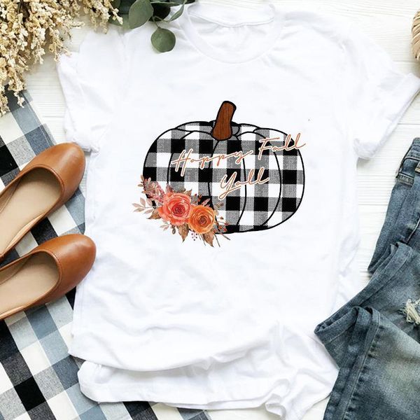 women lady floral plaid pumpkin halloween thanksgiving print womens clothes shirt t tee for tshirt female graphic t-shirt, White
women lady floral plaid pumpkin halloween thanksgiving print womens clothes shirt t tee for tshirt female graphic t-shirt, White