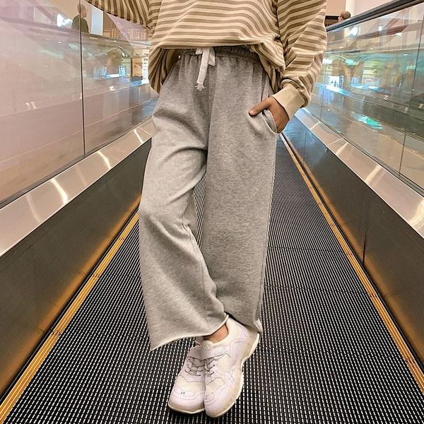 children's trousers casual teen pants for girls clothes wide leg pants elastic waist kids clothing cotton 2021 spring autumn, Blue
children's trousers casual teen pants for girls clothes wide leg pants elastic waist kids clothing cotton 2021 spring autumn, Blue