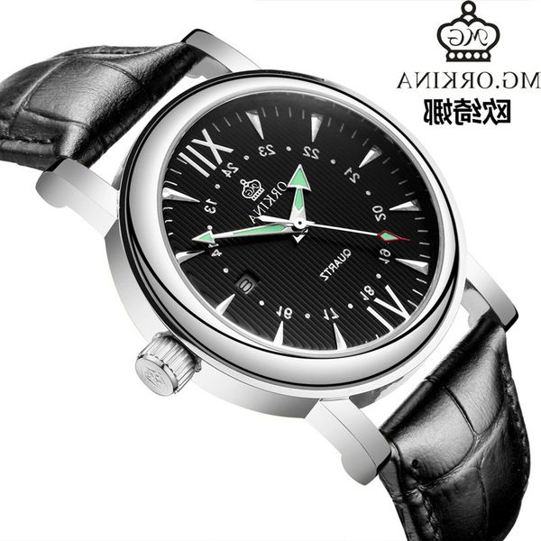 men's multifunctional quartz watch belt calendar waterproof loss drainage, Slivery;brown
men's multifunctional quartz watch belt calendar waterproof loss drainage, Slivery;brown