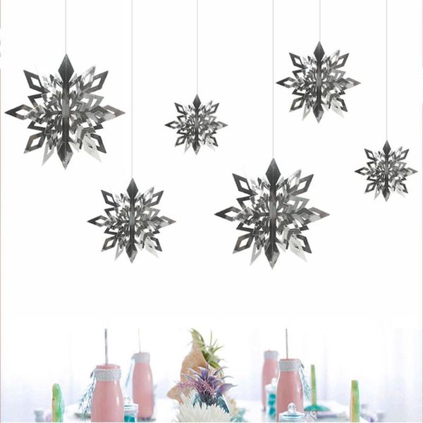 christmas decorations 3d snowflake hanging decor with string 12cm/17cm/22cm(2pcs for each size) ornaments festival party home winter
christmas decorations 3d snowflake hanging decor with string 12cm/17cm/22cm(2pcs for each size) ornaments festival party home winter