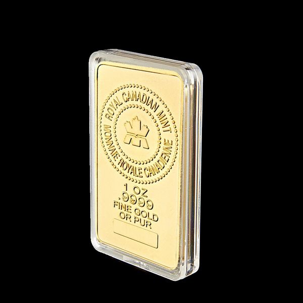 non magnetic metal craft 1oz gold plated bar and composite badge maple leaf pure 999.9 commemorative coin collection
non magnetic metal craft 1oz gold plated bar and composite badge maple leaf pure 999.9 commemorative coin collection