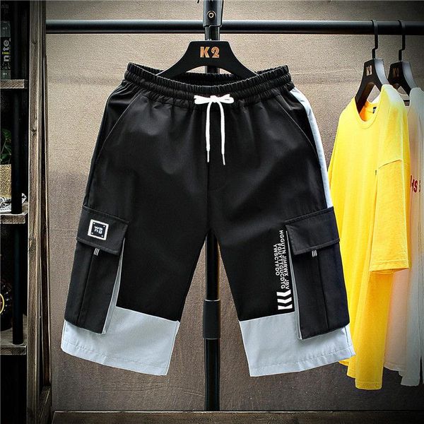 men's shorts 2021 summer casual tide brand beach pants vacation clothes youth loose sports overalls trouser, White;black
men's shorts 2021 summer casual tide brand beach pants vacation clothes youth loose sports overalls trouser, White;black