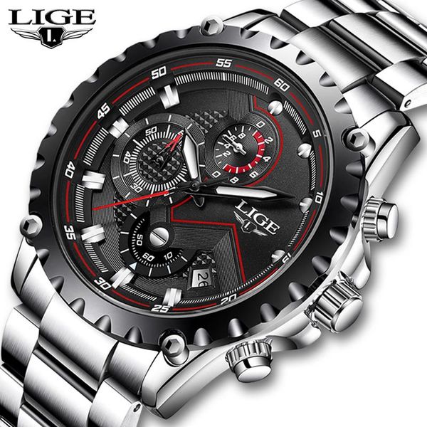 wristwatches brand lige men watches fashion blue stainless steel waterproof sport watch quartz clock male chronograph reloj hombre, Slivery;brown
wristwatches brand lige men watches fashion blue stainless steel waterproof sport watch quartz clock male chronograph reloj hombre, Slivery;brown