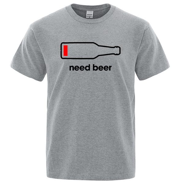 men's t-shirts need beer street style printing male tshirt oversized casual clothing short sleeve tshirts men breathable fashion tee sh, White;black
men's t-shirts need beer street style printing male tshirt oversized casual clothing short sleeve tshirts men breathable fashion tee sh, White;black
