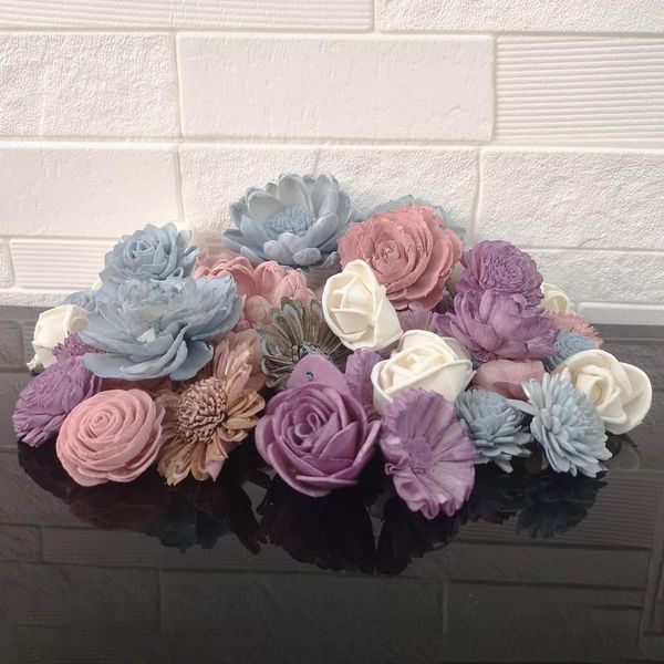 decorative flowers & wreaths 50 pack of sola wood flower assortment for home decor/all special occasions g817c99n
decorative flowers & wreaths 50 pack of sola wood flower assortment for home decor/all special occasions g817c99n