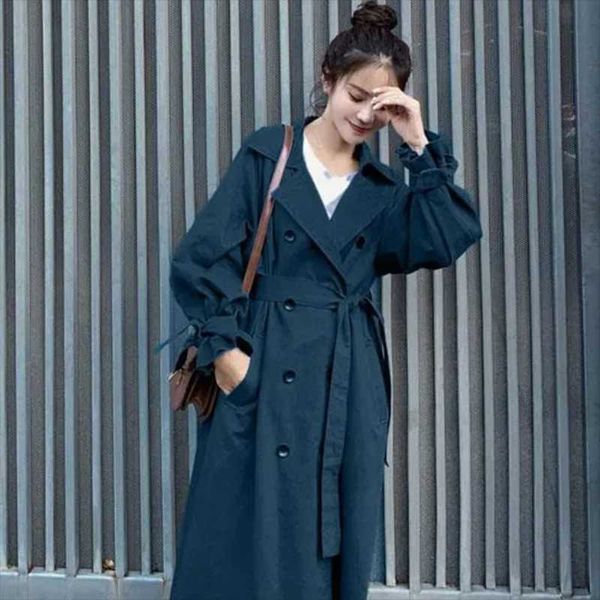 women's trench coats atmospheric spring autumn mid-length ultra-genuine design style street jacket coat, Tan;black
women's trench coats atmospheric spring autumn mid-length ultra-genuine design style street jacket coat, Tan;black