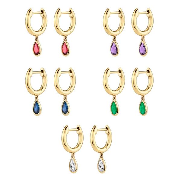 hoop & huggie 925 silver small pendant ladies earrings round drop oval shape white/blue/green/purple/rose red colorful luxury jewelry, Golden;silver
hoop & huggie 925 silver small pendant ladies earrings round drop oval shape white/blue/green/purple/rose red colorful luxury jewelry, Golden;silver