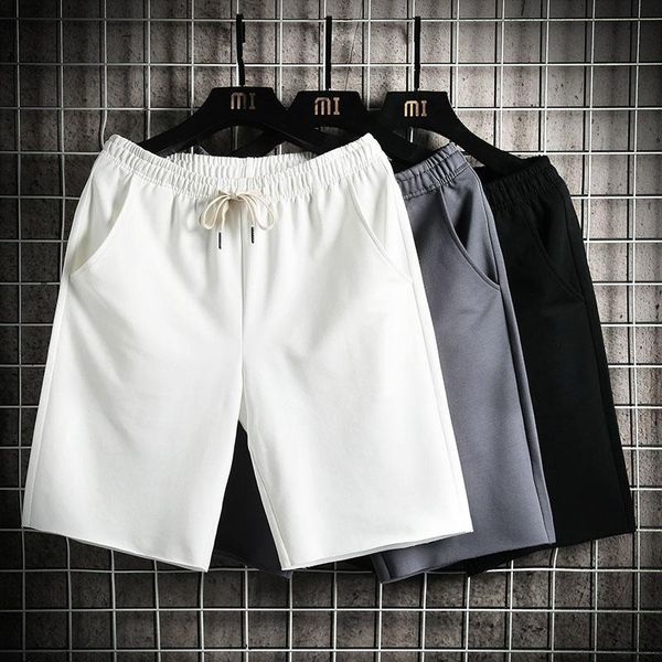 men's shorts mens summer casual man knee length drawstring bermuda beach male breathable comfy street sweatpants, White;black
men's shorts mens summer casual man knee length drawstring bermuda beach male breathable comfy street sweatpants, White;black
