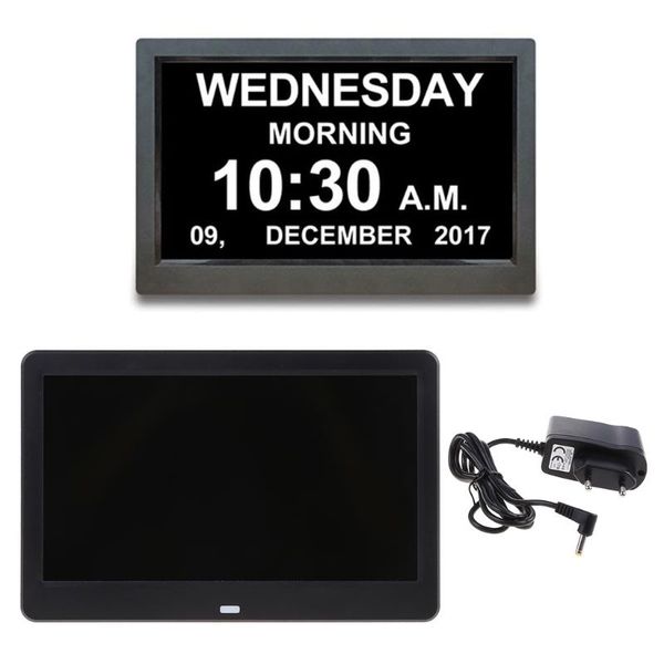 10.1 inch 1024x600 rgb digital clock calendar with date reminder