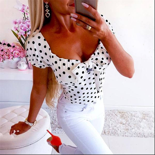 ladies t shirt 2021 summer white dot bow t shirt low chest tee short sleeve casual tshirt women camisas
ladies t shirt 2021 summer white dot bow t shirt low chest tee short sleeve casual tshirt women camisas