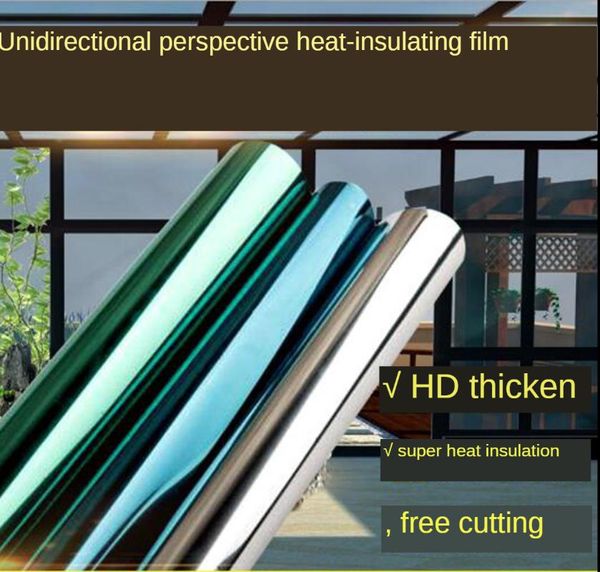 one way mirror window film 30/40/50/60/70x500cm pet self-adhesive reflective solar film privacy glass tint window stickers
one way mirror window film 30/40/50/60/70x500cm pet self-adhesive reflective solar film privacy glass tint window stickers