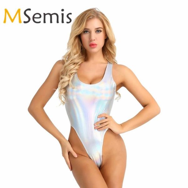 one-piece suits women's shiny swimsuit catsuit wetlook leather bodysuit high cut leotard swimwear bathing suit gymnastics dancewear
one-piece suits women's shiny swimsuit catsuit wetlook leather bodysuit high cut leotard swimwear bathing suit gymnastics dancewear
