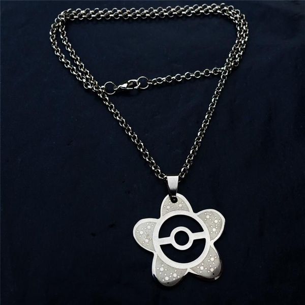 pendant necklaces stainless steel necklace wintersweet flower jewelry for women girls, Silver
pendant necklaces stainless steel necklace wintersweet flower jewelry for women girls, Silver