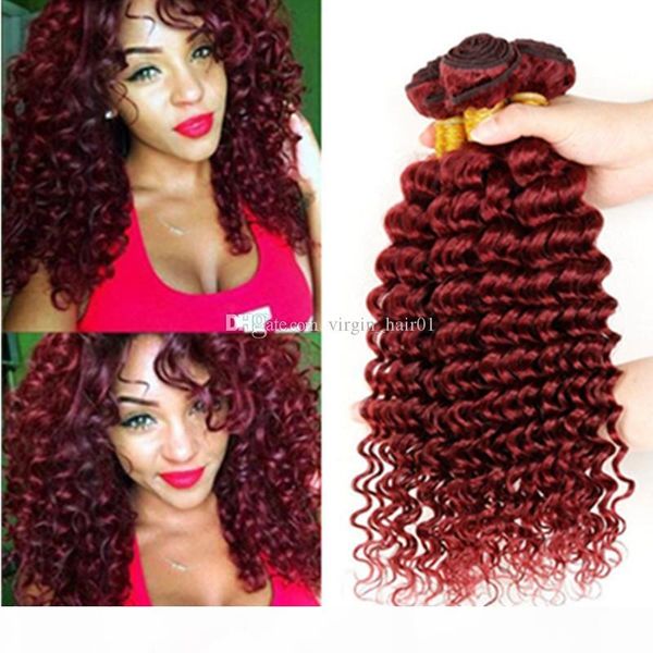 burgundy brazilian hair weave 3 bundles #99j red wine deep curly wave human hair extensions 3pcs lot no tangle no shed ing, Black;brown
burgundy brazilian hair weave 3 bundles #99j red wine deep curly wave human hair extensions 3pcs lot no tangle no shed ing, Black;brown
