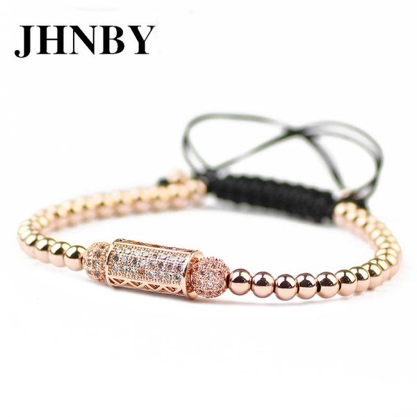 charm bracelets jhnby cylindrical 4mm copper beads men charms bracelet braided lucky pave cz bracelet&bangle fashion women jewelry drop, Golden;silver
charm bracelets jhnby cylindrical 4mm copper beads men charms bracelet braided lucky pave cz bracelet&bangle fashion women jewelry drop, Golden;silver