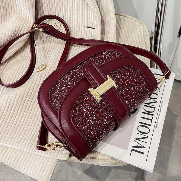 cross body saddle 2021 designer bag sequins mini winter leather women's handbag lock shoulder crossbody purses
cross body saddle 2021 designer bag sequins mini winter leather women's handbag lock shoulder crossbody purses