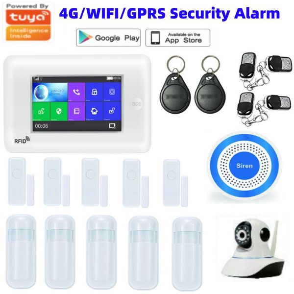 alarm systems tuya app control sos rfid full touch screen 4.3 inch wifi 4g network wireless home security system video ip camera sim
alarm systems tuya app control sos rfid full touch screen 4.3 inch wifi 4g network wireless home security system video ip camera sim