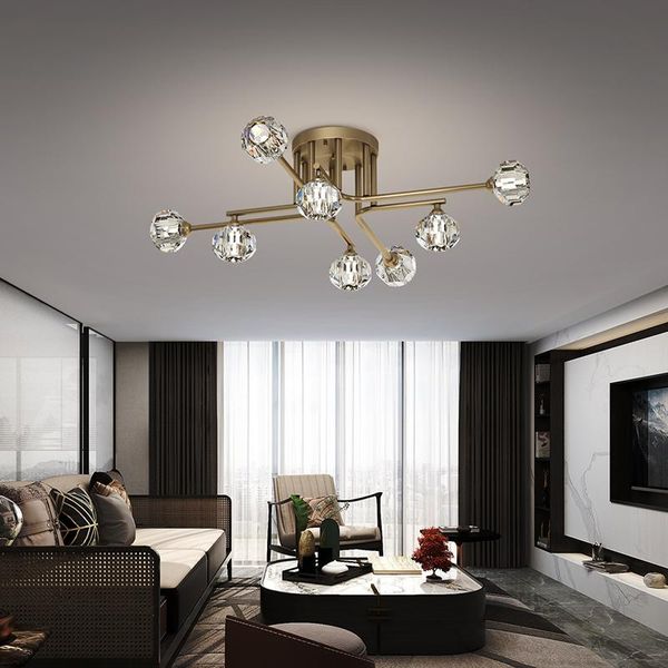 nordic led crystal chandelier golden glass lampshade for living room bedroom ceiling hanging light indoor decoration fixtures
nordic led crystal chandelier golden glass lampshade for living room bedroom ceiling hanging light indoor decoration fixtures