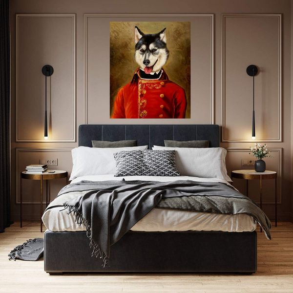 husky dog in dress home decoration handcrafts /hd print dog portrait oil painting on canvas wall art picture 210303
husky dog in dress home decoration handcrafts /hd print dog portrait oil painting on canvas wall art picture 210303