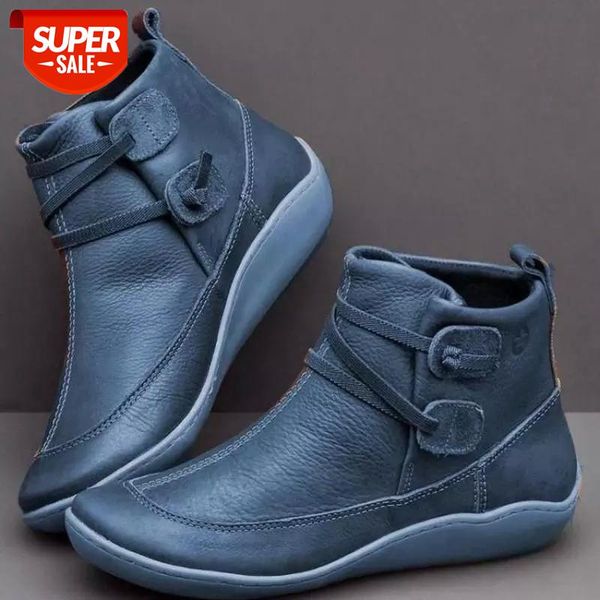 winter pu leather ankle boots for women autumn cross strips vintage women punk boots shoes ladies flat woman #op5k, Black
winter pu leather ankle boots for women autumn cross strips vintage women punk boots shoes ladies flat woman #op5k, Black