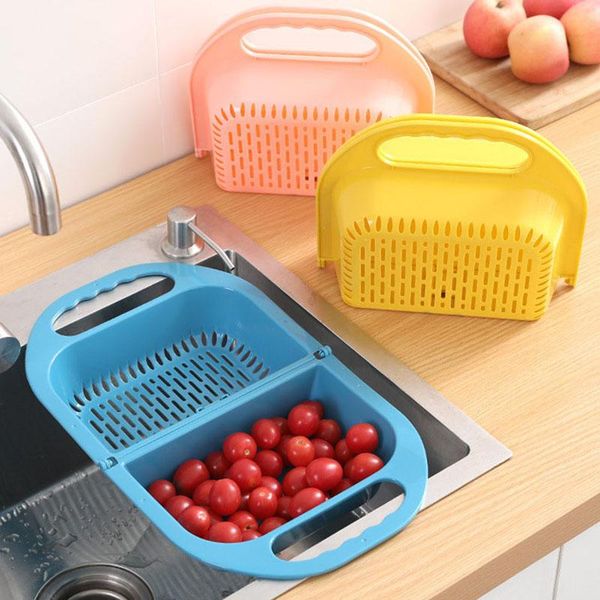 storage baskets kitchen drain vegetable fruit washing basket foldable food household strainers tool
storage baskets kitchen drain vegetable fruit washing basket foldable food household strainers tool