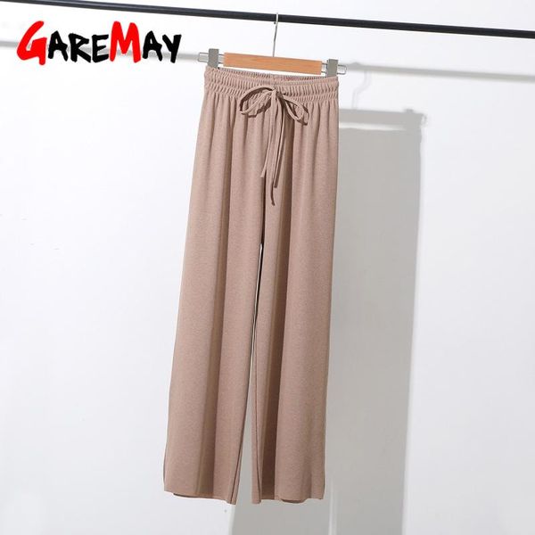 women's pants & capris garemay silk wide leg women cargo summer korean high waist loose trousers harajuku casual ankle-length for, Black;white
women's pants & capris garemay silk wide leg women cargo summer korean high waist loose trousers harajuku casual ankle-length for, Black;white