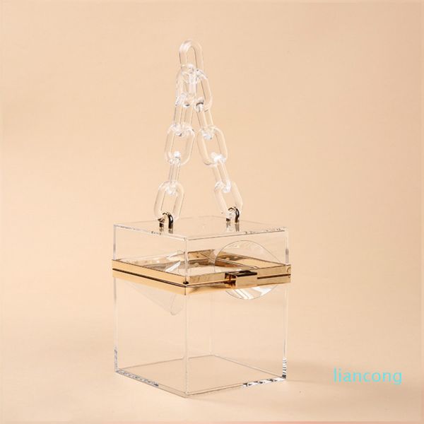 luxury goods acrylic women handbag transparent box shape bag mini candy color jelly bag with chain sling crossbody shoulder bag
luxury goods acrylic women handbag transparent box shape bag mini candy color jelly bag with chain sling crossbody shoulder bag