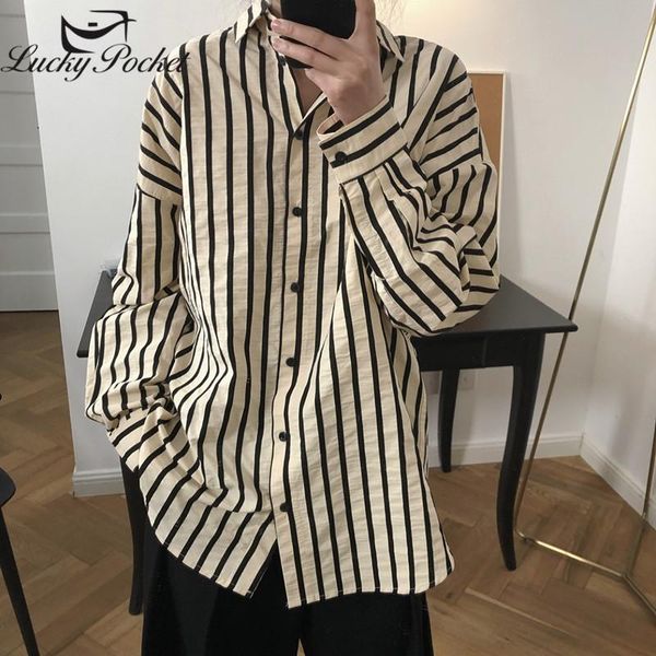 women spring autumn new loose casual fashion elegant cotton striped blouse female brand turn-down collar shirt ladies ml368, White
women spring autumn new loose casual fashion elegant cotton striped blouse female brand turn-down collar shirt ladies ml368, White