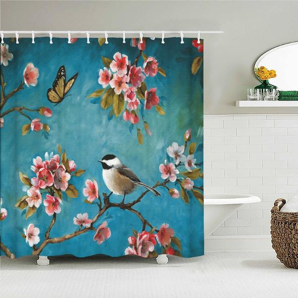 shower curtains chinese style flower birds printed bathroom curtain frabic waterproof polyester floral bath decor with hooks
shower curtains chinese style flower birds printed bathroom curtain frabic waterproof polyester floral bath decor with hooks