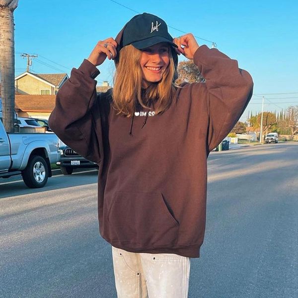 women's hoodies & sweatshirts 2021 casual loose oversized hoodie women print 2000s aesthetic hooded pullovers korean fashion sweet shir, Black
women's hoodies & sweatshirts 2021 casual loose oversized hoodie women print 2000s aesthetic hooded pullovers korean fashion sweet shir, Black