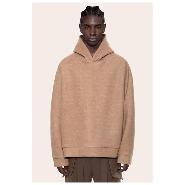 men's hoodies & sweatshirts japanese street style casual solid color woolen hoodie loose oversized high trendy hip-hop hooded, Black
men's hoodies & sweatshirts japanese street style casual solid color woolen hoodie loose oversized high trendy hip-hop hooded, Black