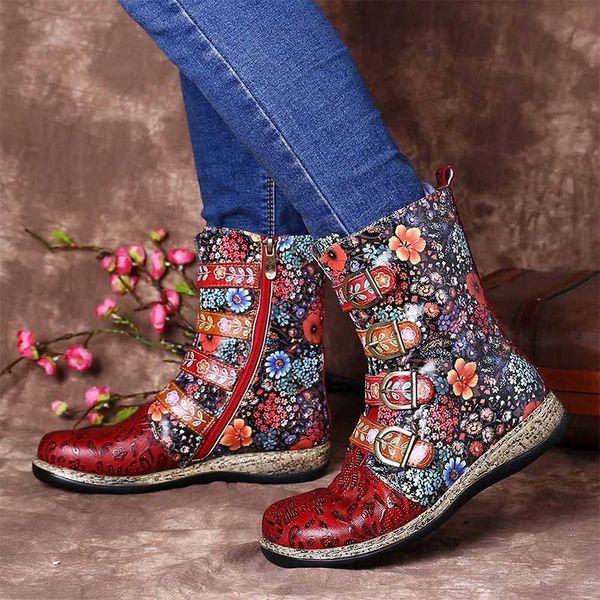 2021 women vintage printed ankle pu leather retro woman boots buckle ladies shoes plus size fashion new 9d3z mppf, Black
2021 women vintage printed ankle pu leather retro woman boots buckle ladies shoes plus size fashion new 9d3z mppf, Black