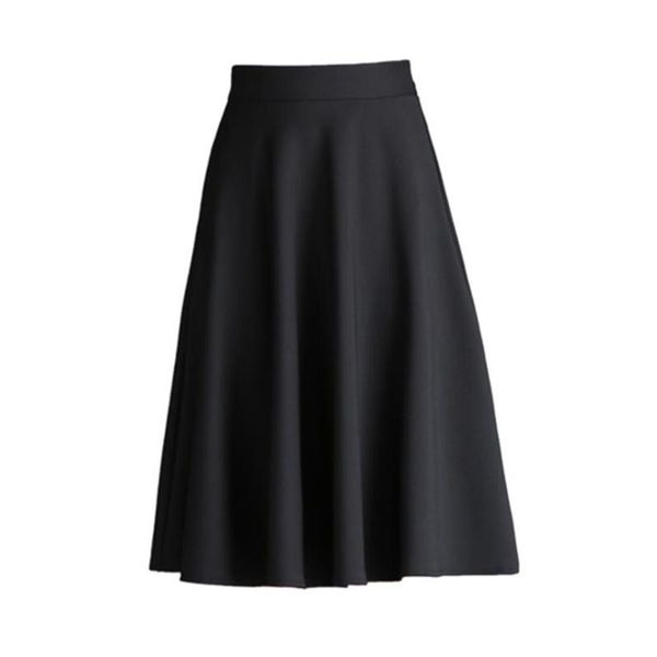 skirts women long elegant midi-length cotton office lady pleated black skirt faldas mujer
skirts women long elegant midi-length cotton office lady pleated black skirt faldas mujer
