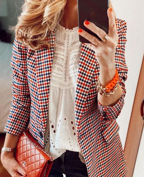 zoulv 2021 spring/autumn new trend commuter casual printing slim small suit warm jacket suit collar double breasted jacket women, White;black
zoulv 2021 spring/autumn new trend commuter casual printing slim small suit warm jacket suit collar double breasted jacket women, White;black