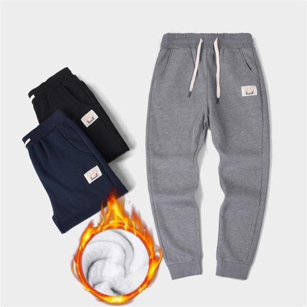 men's pants autumn winter man sport trousers warm plush running male jogging loose fit basketball sweatpants fleece pantalon hommes, Black
men's pants autumn winter man sport trousers warm plush running male jogging loose fit basketball sweatpants fleece pantalon hommes, Black