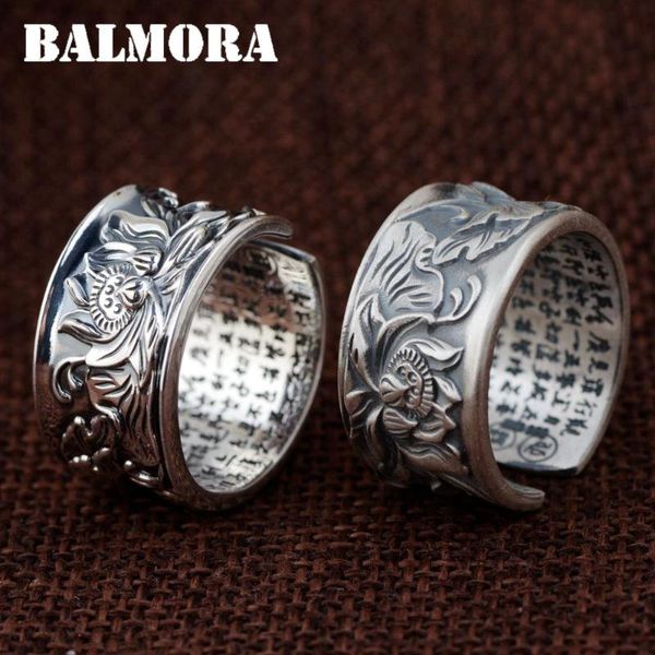 cluster rings balmora 1 piece 990 pure silver buddhistic sutra lotus flower open for women men lovers religious jewelry gift sy22161, Golden;silver
cluster rings balmora 1 piece 990 pure silver buddhistic sutra lotus flower open for women men lovers religious jewelry gift sy22161, Golden;silver
