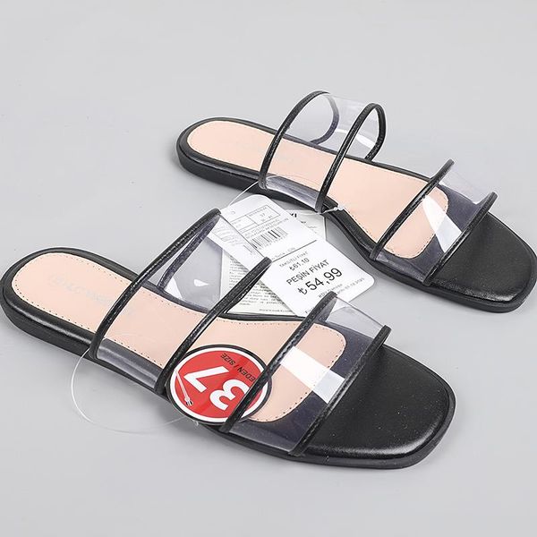 slippers women summer flat shoes female luxury slides transparent heel pantofle soft designer 2021 rubber fashion pu, Black
slippers women summer flat shoes female luxury slides transparent heel pantofle soft designer 2021 rubber fashion pu, Black