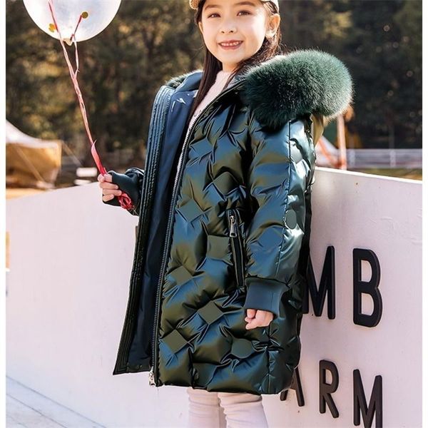 down coat russia fashion girls winter water proof fur hooded parkas children thickening warm bright padded jacket for 12 outwear, Blue;gray
down coat russia fashion girls winter water proof fur hooded parkas children thickening warm bright padded jacket for 12 outwear, Blue;gray