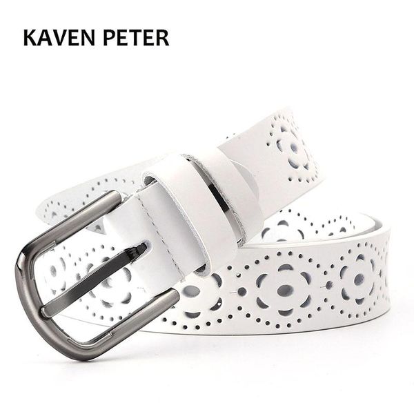 belts white woman belt with hollow flower fashion genuine leather for women jeans female black brown color
belts white woman belt with hollow flower fashion genuine leather for women jeans female black brown color