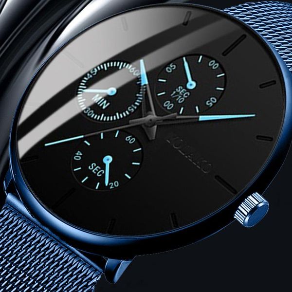 wristwatches yolako mens business quartz watch luxury blue mesh watches casual fashion simple men wristwatch gifts relogio masculino, Slivery;brown
wristwatches yolako mens business quartz watch luxury blue mesh watches casual fashion simple men wristwatch gifts relogio masculino, Slivery;brown