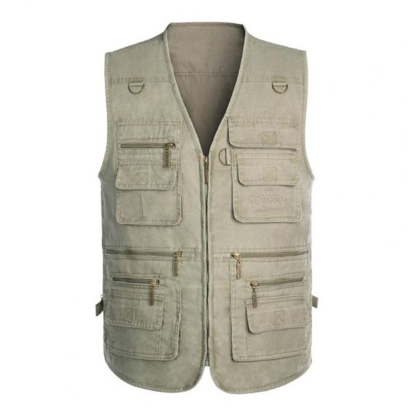 men's vests plus size 5xl multi-pocket vest outdoor hiking fishing pography loose cotton breathable waistcoat man, Black;white
men's vests plus size 5xl multi-pocket vest outdoor hiking fishing pography loose cotton breathable waistcoat man, Black;white