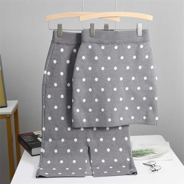 gigogou thick autumn winter women skirts high elastic polk dot long knitted sweater skirt warm female black pencil skirt 211124
gigogou thick autumn winter women skirts high elastic polk dot long knitted sweater skirt warm female black pencil skirt 211124