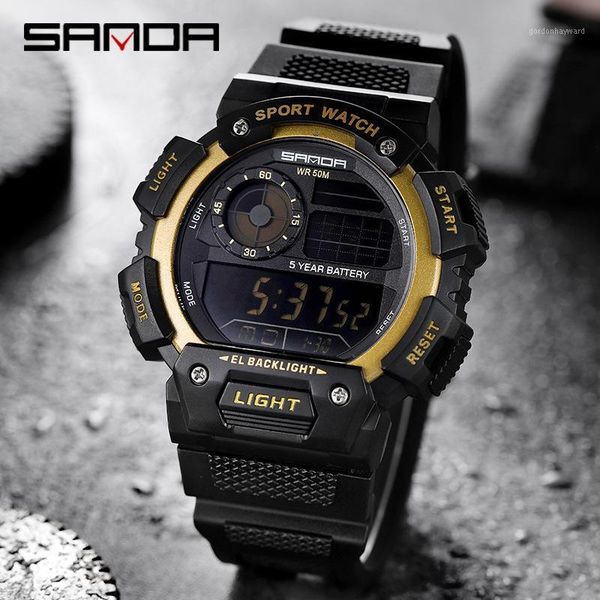 fashion digital men watches sport waterproof alarm electronic wristwatch military chronograph clock relogio masculino wristwatches, Slivery;brown
fashion digital men watches sport waterproof alarm electronic wristwatch military chronograph clock relogio masculino wristwatches, Slivery;brown