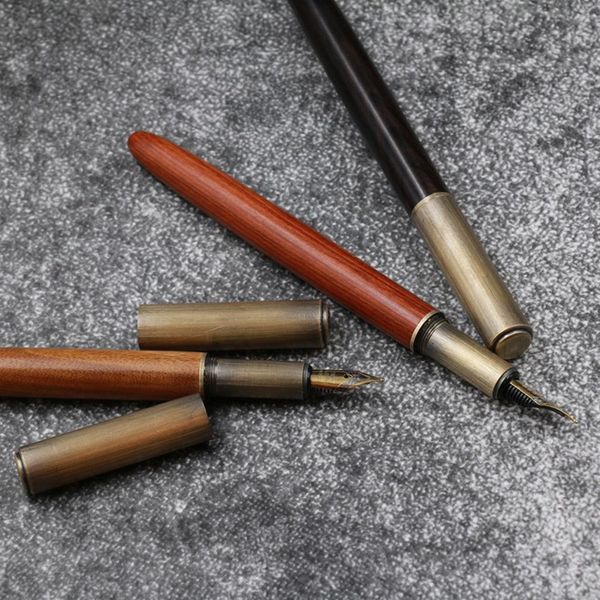 new copper wood filling spinning luxury write office school supplies book penpunt 0.5mm ink pens
new copper wood filling spinning luxury write office school supplies book penpunt 0.5mm ink pens
