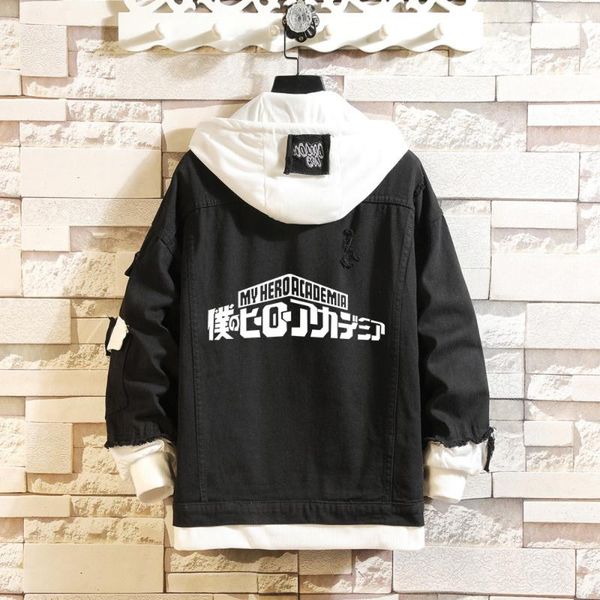 men's jackets my hero academia anime print hoodie midori valley iku jeans jacket cosplay denim coat autumn hooded sweatshirt outwear cl, Black;brown
men's jackets my hero academia anime print hoodie midori valley iku jeans jacket cosplay denim coat autumn hooded sweatshirt outwear cl, Black;brown