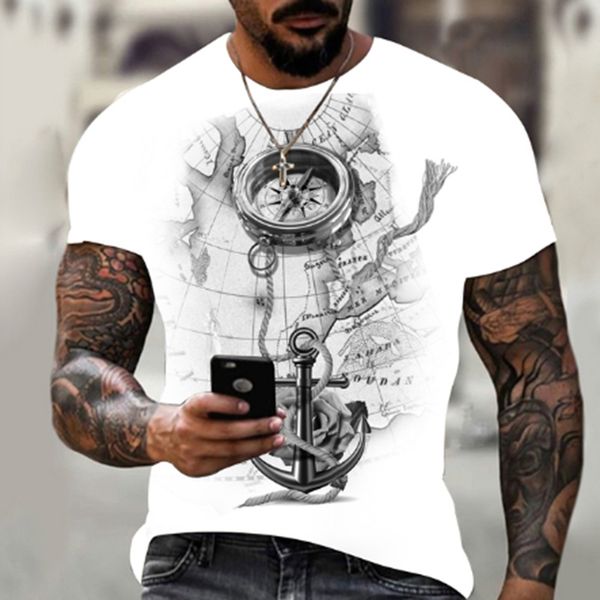 2021 sell and handsome men's t-shirts compass 3d printing t-shirt summer hip-hop style t-shirt short-sleeved fashion str, White;black
2021 sell and handsome men's t-shirts compass 3d printing t-shirt summer hip-hop style t-shirt short-sleeved fashion str, White;black