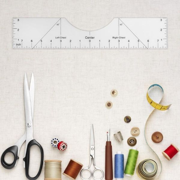acrylic transparent t-shirt guide ruler size chart ruler alignment center tool knitting counter density sewing tools, Black
acrylic transparent t-shirt guide ruler size chart ruler alignment center tool knitting counter density sewing tools, Black